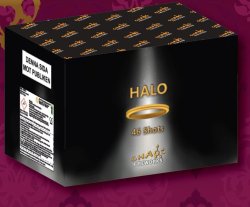 Halo fyrverkeritårta