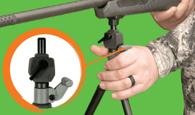 Primos Trigger Stick Gun Mounted Bipod Spartan